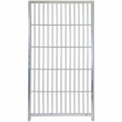 Pannello Modulare Semplice Per Box Per Cani Zincatura Elettrolitica 100 Cm X H 180 Cm