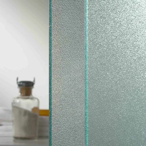 Box Doccia Semicircolare Scorrevole Vetro Stampato H 198 Mod. Alabama 90x90 Cm 3 Box Doccia Semicircolare Scorrevole Vetro Stampato H 198 Mod. Alabama 90x90 Cm - immagine 3