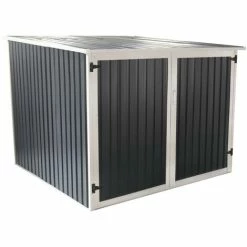 Box In Metallo Per Bicicletta Gardiun Veloc II (X4) 4,02 M² Esterni 198x203x157 Cm