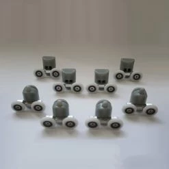 Box Doccia Scorrevole Vetro Trasparente H 185 Mod. Alabama 70x70 Cm Quadrato -COSTWAY shop 13162168 4