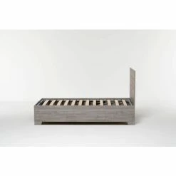 Letto Contenitore Cangu' Hi-Box 90X190 C/Piedini Rovere Grigio -COSTWAY shop 15741514 4