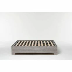 Letto Contenitore Cangu' Bed Box 160X190 C/Piedini Rovere Grigio -COSTWAY shop 15741519 4