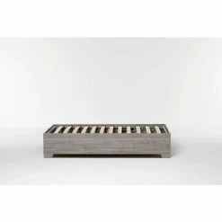 Letto Contenitore Cangu' Bed Box 90X190 C/Piedini Rovere Grigio -COSTWAY shop 15741525 4