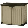 Keter Box Portattrezzi Da Esterno STORE IT OUT MAX In Resina 145,5x82x125h - 1200 LT - Beige