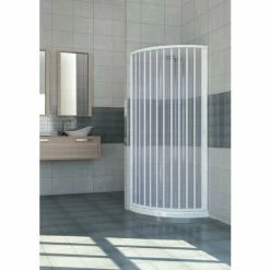 Box Doccia Scorpione 80x80cm Apertura Semicircolare Laterale