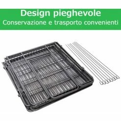 COSTWAY Recinto Per Cani Da Interno Ed Esterno, Recinzione Per Animali Domestici Con 8 Pannelli Di Metallo, Box Per Cani, Gatti E Conigli, 80 X 100 Cm -COSTWAY shop 18190674 4