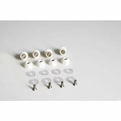 Gruppo Di Scorrimento Eccentrico Per Box Samo RIC841 Bianco