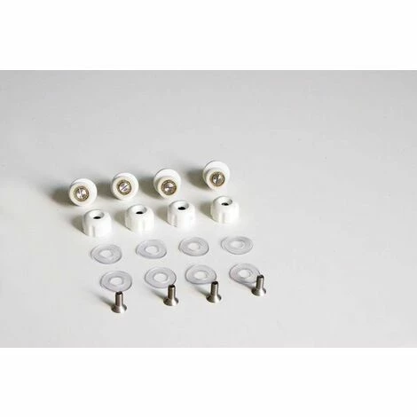 Gruppo Di Scorrimento Eccentrico Per Box Samo RIC841 Bianco 1 Gruppo Di Scorrimento Eccentrico Per Box Samo RIC841 Bianco