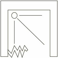 Box Doccia Libertè 90 X H.185 Cm In Pvc Apertura Laterale -COSTWAY shop 19107338 4