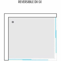 Ogomondo Box Cabina Doccia Angolare Corner Due Ante Scorrevoli Cristallo Temprato Trasparente Misure 66.5-69.5x66.5-69.5xh185 Cm Trasparente - Confezione 1 9 Ogomondo Box Cabina Doccia Angolare Corner Due Ante Scorrevoli Cristallo Temprato Trasparente Misure 66.5-69.5x66.5-69.5xh185 Cm Trasparente - Confezione 1 -COSTWAY shop 19775159 5