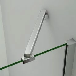Barra Stabilizzatrice Angolare Rinforzato Per Box Doccia Da 45cm Per Vetro Spessore Da 6 A 8mm