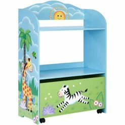 Fantasy Campi Assolati Safari Giocattolo Organizer Con Rolling Storage Box TD-13219A