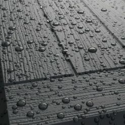 Deuba Baule Da Giardino Effetto Legno Contenitore Da Esterno Box Portacuscini Cassapanca Per Esterni Grigio -COSTWAY shop 29545302 4