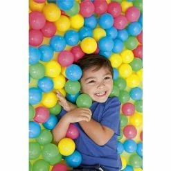 SACCA CON 100 PALLINE COLORATE CON CUSTODIA IDEALI PER BOX PISCINE E AREE GIOCO -COSTWAY shop 30445891 5