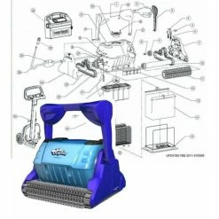 Box Motore Nuovo Robot Dolphin Sprite C