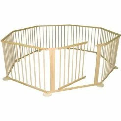 Bc-elec - 5664-0017 Box Recinto Modulare Ottagonale In Legno Per Bambini 7,2 M, 8 Pannelli Di 70x90cm