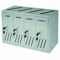 Casellari Postali Blinky Alu-Silver C4 4-Box 42X17,5X30