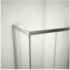 Box Doccia Angolare Con Vetro Trasparente - 80x80 Cm -COSTWAY shop 42780865 3