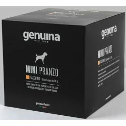 Genuina Box Mini Pranzo Per Cani Da 7pz X 30 Gr Tacchino
