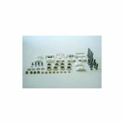 Gruppo Di Scorrimento Ricambio Per Box Doccia Samo Tondi RIC216 Bianco