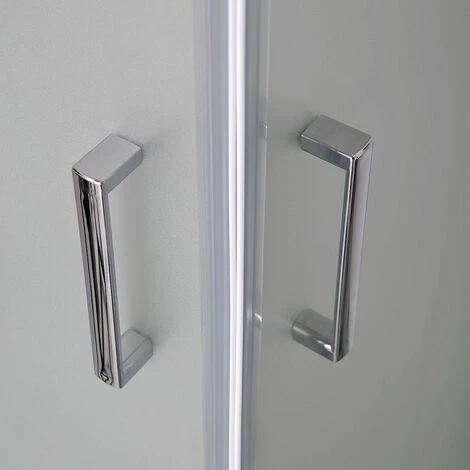 BOX DOCCIA VETRO SATINATO 6 MM QUADRATO 70X70 SCORREVOLE GIADA 3 BOX DOCCIA VETRO SATINATO 6 MM QUADRATO 70X70 SCORREVOLE GIADA - immagine 3