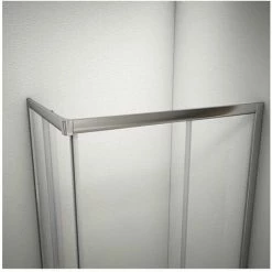 Box Doccia Angolare Con Vetro Trasparente - 70x90 Cm -COSTWAY shop 52802965 3