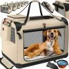 LOVPET® Trasportino Per Cani - Box Per Cani Pieghevole Incl. Borsa Per Il Trasporto E Ciotola - Borsa Per Il Trasporto Di Animali Domestici, Cani E Gatti - Casetta Per Il Trasporto Di Animali Domesti
