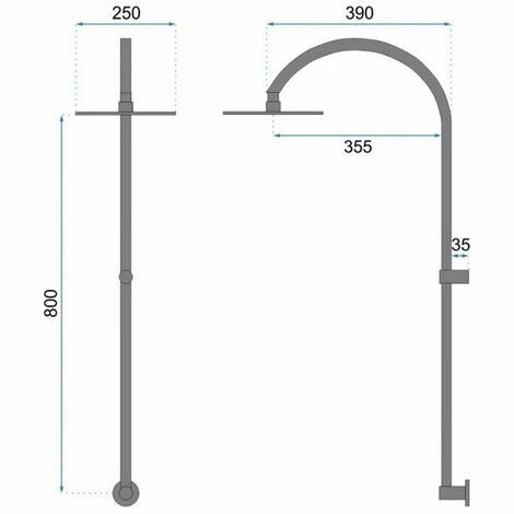 SET DOCCIA REA LUGANO BLACK + BOX 4 SET DOCCIA REA LUGANO BLACK + BOX - immagine 4