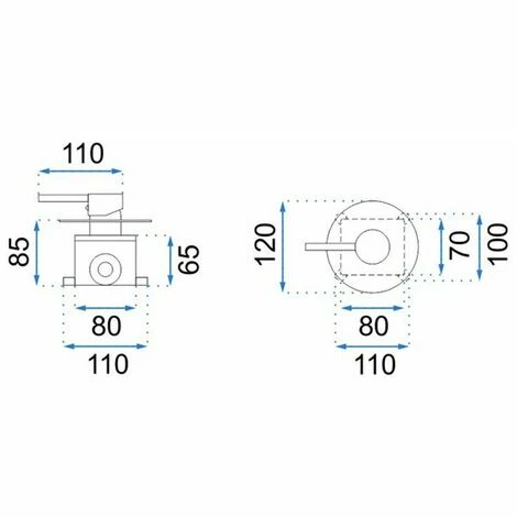 SET DOCCIA REA LUGANO BLACK + BOX 5 SET DOCCIA REA LUGANO BLACK + BOX - immagine 5