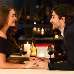 Relaxdays Bouquet Rose Eterne, Flower Box Bianco Con 20 Fiori Finti, Elegante Idea Regalo, Scatola Romantica, Rosso -COSTWAY shop 54889757 5