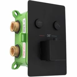 Set Doccia Da Incasso Rea FENIX DAVIS BLACK +BOX -COSTWAY shop 65182772 3