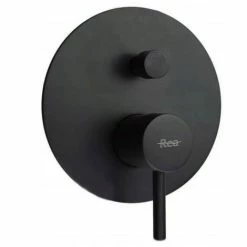 Set Da Vasca-doccia Da Incasso Rea Lungo Black + BOX 7 Set Da Vasca-doccia Da Incasso Rea Lungo Black + BOX -COSTWAY shop 65387862 3