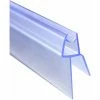 Modello 2 Guarnizione Sottoporta Per Box Doccia Lunga 90 Cm Per Vetro Da 6 Mm Coda Morbida Larga 18 Mm Tagliabile