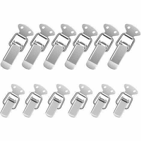 12 Pcs In Acciaio Inox Toggle Fermo Leva Dell'armadio Fermo Primavera Box Tool Chest Toggle Chiusura A Molla Cassetto Toggle Chiusura Home Office 1 12 Pcs In Acciaio Inox Toggle Fermo Leva Dell'armadio Fermo Primavera Box Tool Chest Toggle Chiusura A Molla Cassetto Toggle Chiusura Home Office