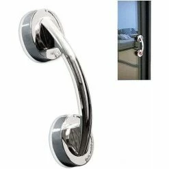 MINKUROW Bcc Maniglie A Ventosa, Maniglie Di Sicurezza Antiscivolo A Ventosa, Maniglie A Ventosa Argento, Maniglie A Ventosa Portatili, Maniglie Per Box Doccia Per Bagni, Finestre, Porte