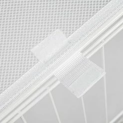 Iris Ohyama Box Per Cani / Cuccioli Da Interno Con Basetetto Asportabile, Porta Scorrevole Con Scrocco, Ganci Per Un Facile Montaggio Per Cane - Pet Circle CLS-960, Nero -COSTWAY shop 70689148 4