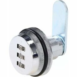 Serratura Del Mot De Passe Serrure De Tiroir De Mot De Passe Combinaison Mécanique Code 3 Chiffres Alliage De Zinc Combinaison Pour Armoire Armoire Tiroir Box Aux Lettres (0,5 - 12mm)