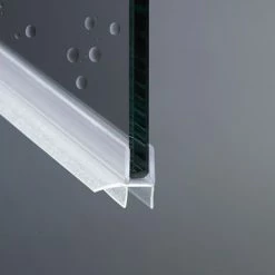 Guarnizione Box Doccia Con Gocciolatoio | Vetro 6mm EC-848 -COSTWAY shop 8354931 3