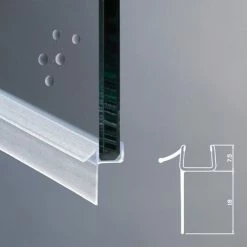 Guarnizione Box Doccia Con Gocciolatoio | Vetro 8mm EC-18-6091