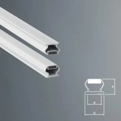 Guarnizione Magnetica Box Doccia In Gomma EC-MAG-13 Colore: Bianco