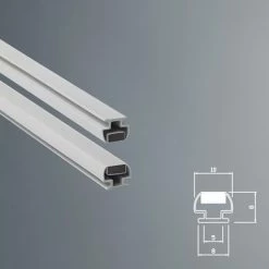 Guarnizione Magnetica Box Doccia In Gomma EC-MAG-8-41 Colore: Grigio