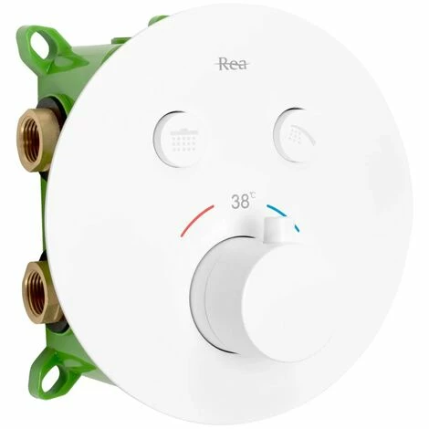 Set Doccia Da Incasso Rea LUNGO MILER WHITE BOX 2 Set Doccia Da Incasso Rea LUNGO MILER WHITE BOX - immagine 2