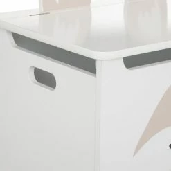 Soft Box Renard Bianco - Atmosphera Créateur D'intérieur -COSTWAY shop 90573729 3