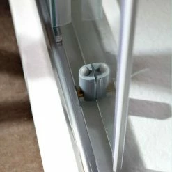 BOX DOCCIA 80X80 ECONOMICO CON CRISTALLO DA 4 MM LUNA -COSTWAY shop 91261562 3