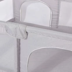 Dimensioni Box Per Bambini 1,51,8 M Con Tappetino 2 Anelli Appesi + Tappetino Con Motivo Animale (grigio) -COSTWAY shop 92854890 5