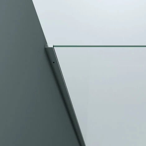 Doporro® Box Doccia Walk-In 50x200cm, Parete Doccia Anticalcare In Cristallo Trasparente Da 8mm Con Braccio Sostegno Telescopico In Acciaio BRAM1 Bremen01K 4 Doporro® Box Doccia Walk-In 50x200cm, Parete Doccia Anticalcare In Cristallo Trasparente Da 8mm Con Braccio Sostegno Telescopico In Acciaio BRAM1 Bremen01K - immagine 4