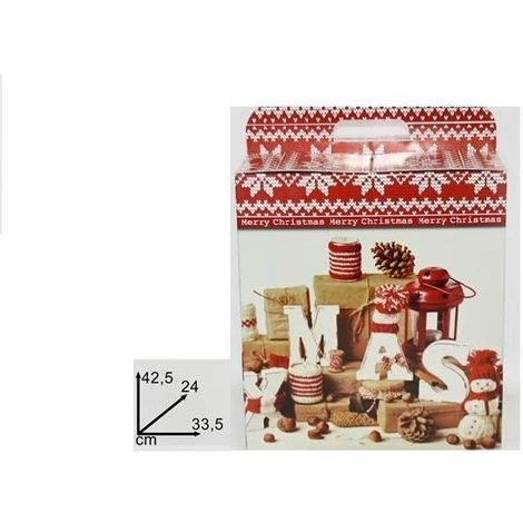 BOX PANETTONE MERRY CHRISTMAS 1 BOX PANETTONE MERRY CHRISTMAS