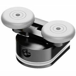 Box Doccia Angolare Profili Black In Vetro Temperato Fasciato 6mm H190 70x70 -COSTWAY shop 97116315 5